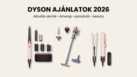 Dyson akciók 2026 – Black Friday előtt is érdemes figyelni