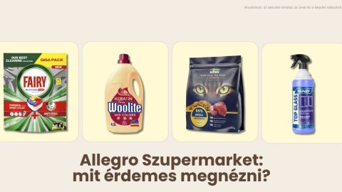 Mindennapi termékek kedvező ajánlatokkal - Allegro Szupermarket